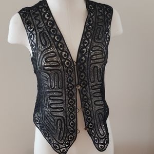 KENAR by Ann Tjian crochet vest